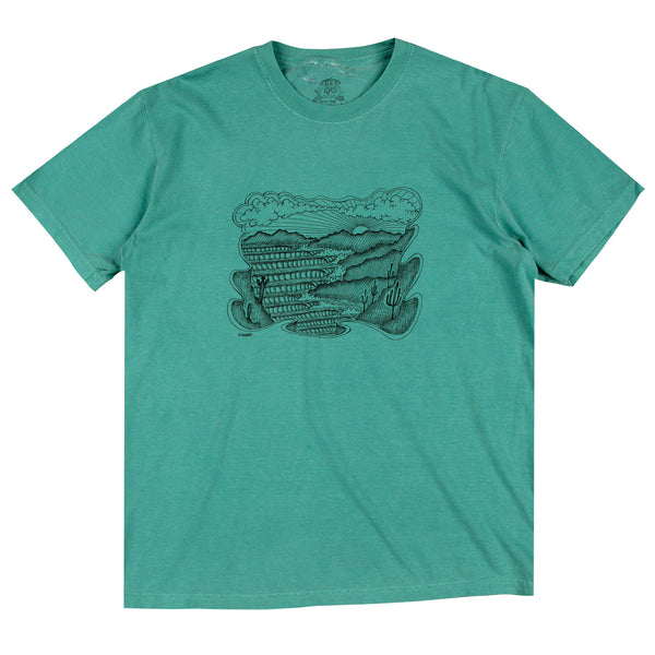 10 Wave Panoramic T-Shirt