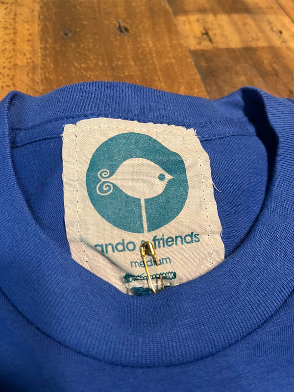 Ando T-Shirt - Royal Blue - Medium