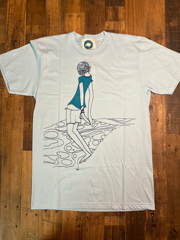 Ando T-Shirt -Lt Grey - Medium
