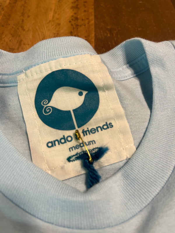 Ando T-Shirt -Lt Grey - Medium