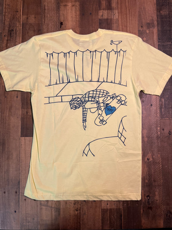Ando T-Shirt - Yellow - Medium