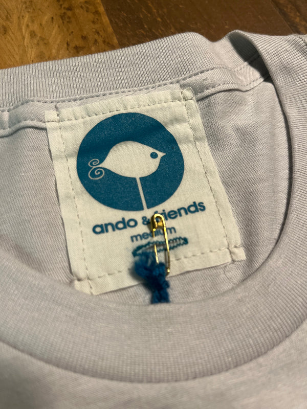 Ando T-Shirt -Lt Grey- Medium