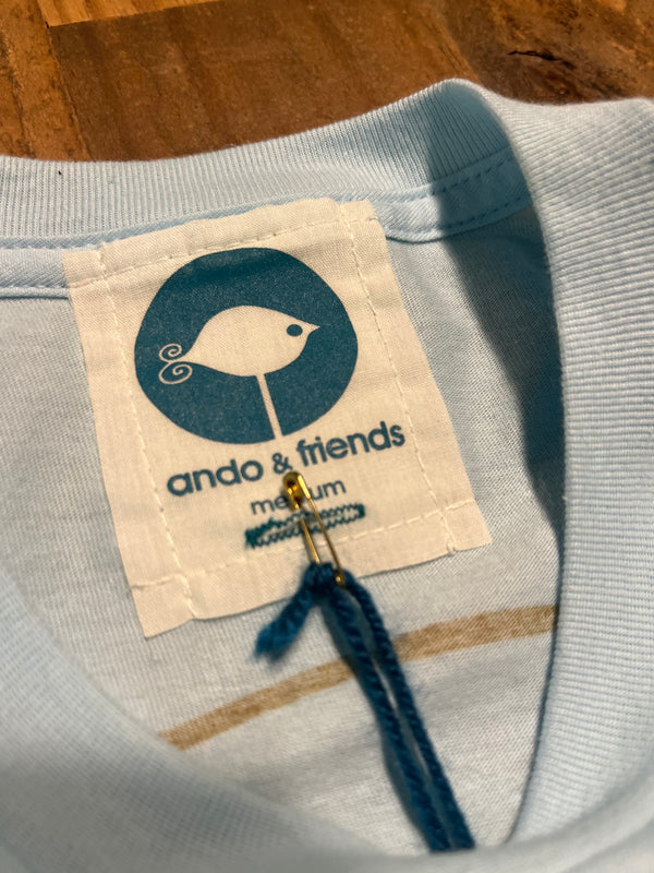 Ando T-Shirt -Lt Grey- Medium