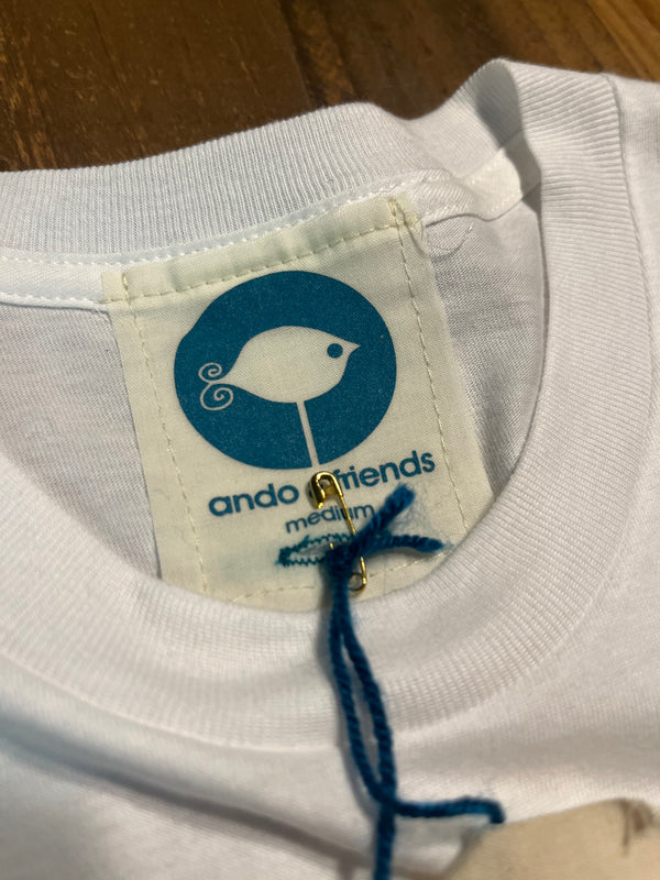 Ando T-Shirt - White - Medium