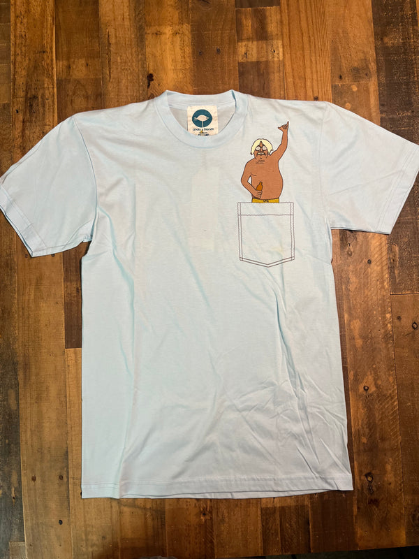 Ando T-Shirt -Lt Blue- Medium