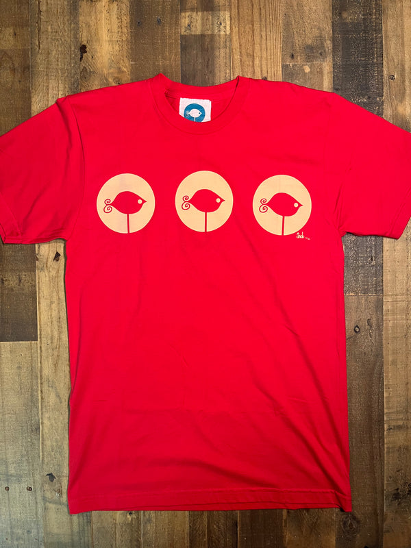 Ando T-Shirt -Red Medium