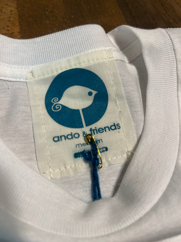 Ando T-Shirt - White - Medium