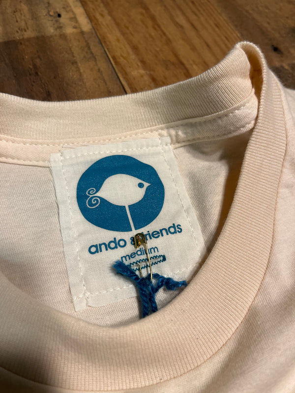 Ando T-Shirt - Cream - Medium