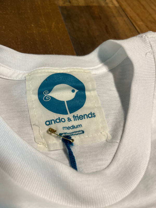 Ando T-Shirt - White - Medium