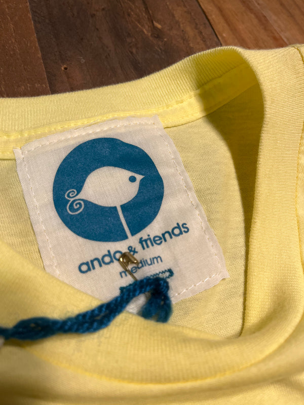 Ando T-Shirt - Yellow - Medium