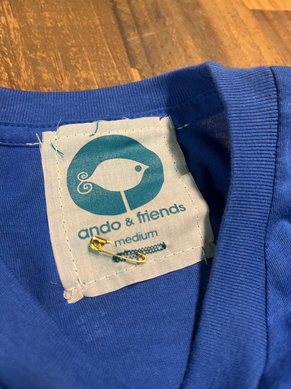 Ando T-Shirt - Blue - Medium