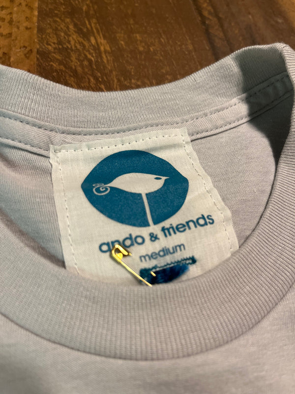 Ando T-Shirt -Lt Grey- Medium