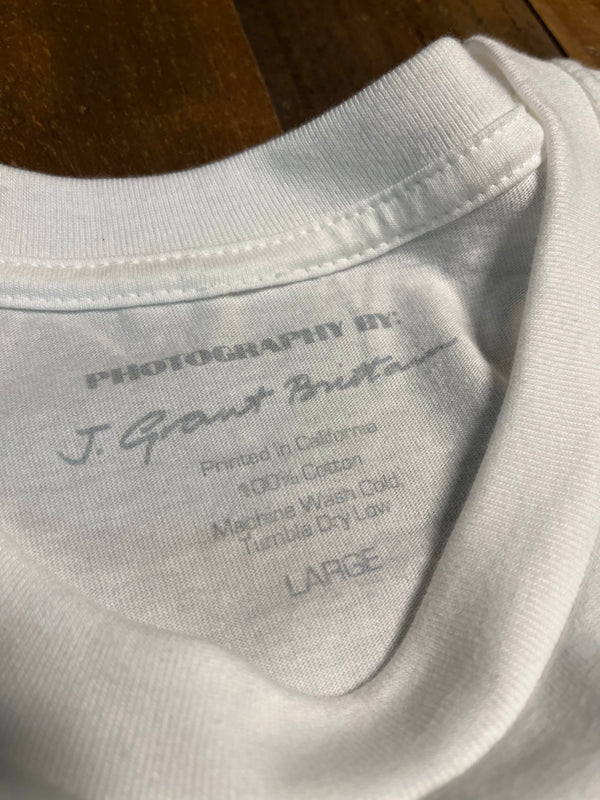 Grant Brittain Tee - White- Large