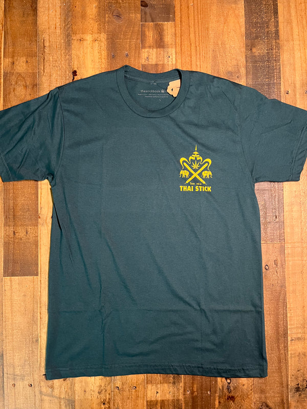 Thai Stick Tee - Charcoal- Large