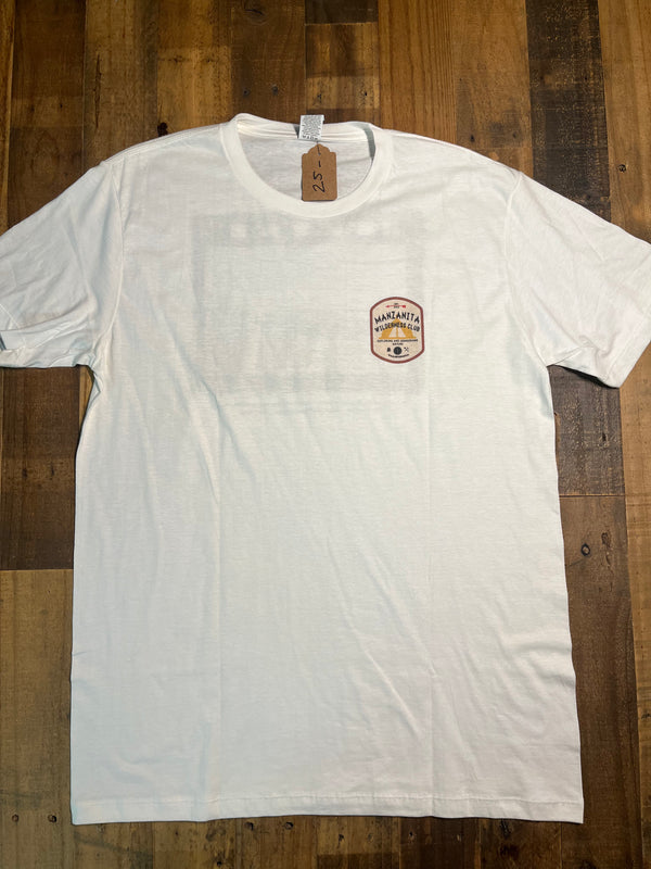 Manzanita Wilderness Club -White - Large