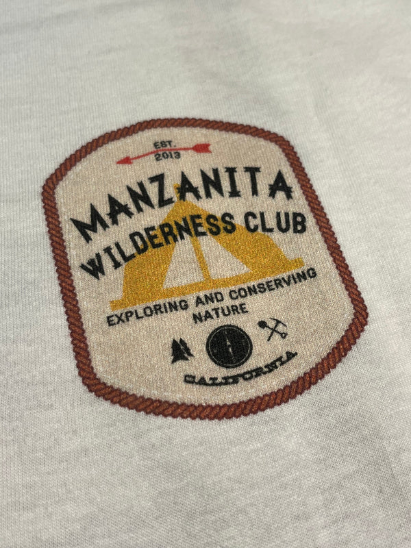 Manzanita Wilderness Club -White - Large