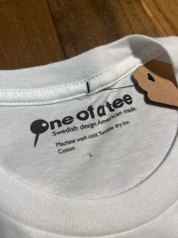 One of a Tee -White - Large