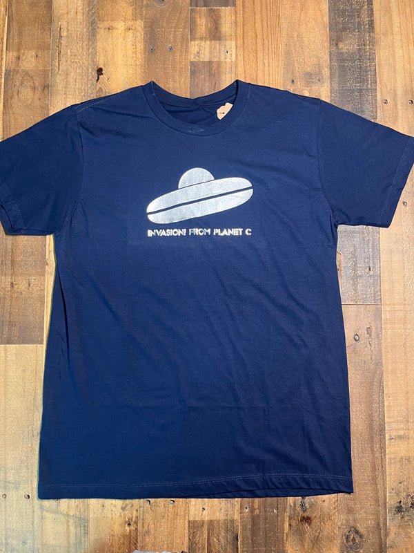 Invasion From Planet C - Navy - Large