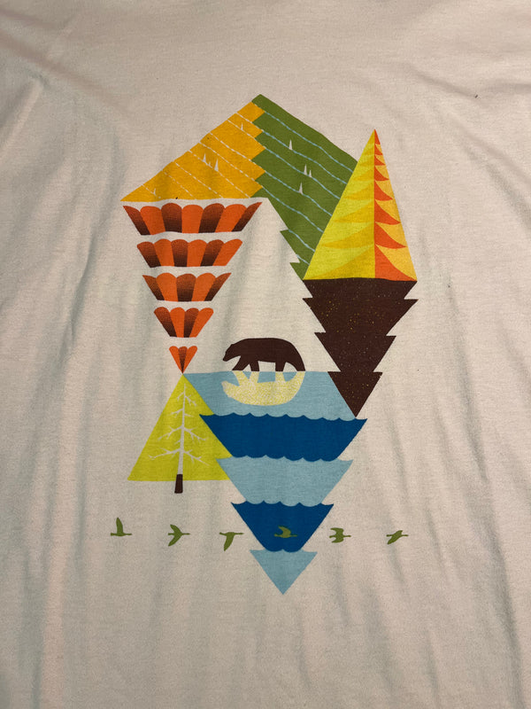 Mountains - Cream - X-Large