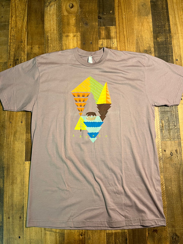 Mountains - Grey - X-Large