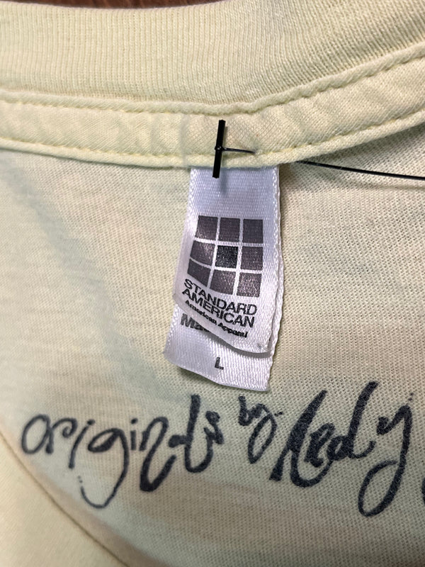 Ando tee - Yellow - Large