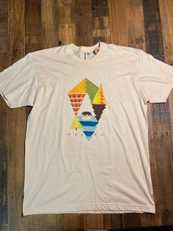 Mountains - Cream - X-Large