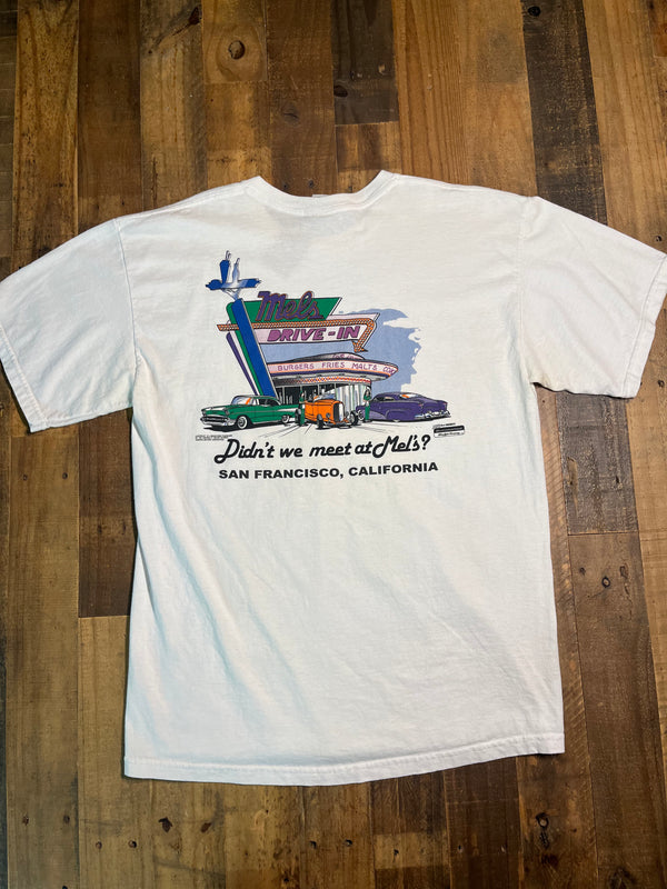 Mel's Drive In - White - Large