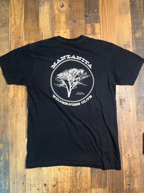 Manzanita Wilderness Club - Black - Large