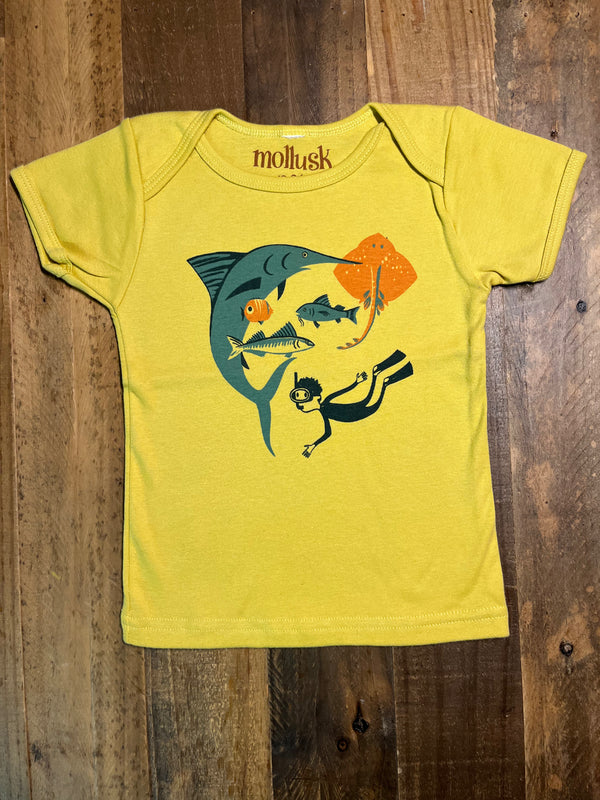Mollusk -  Yellow - 18-24 mo