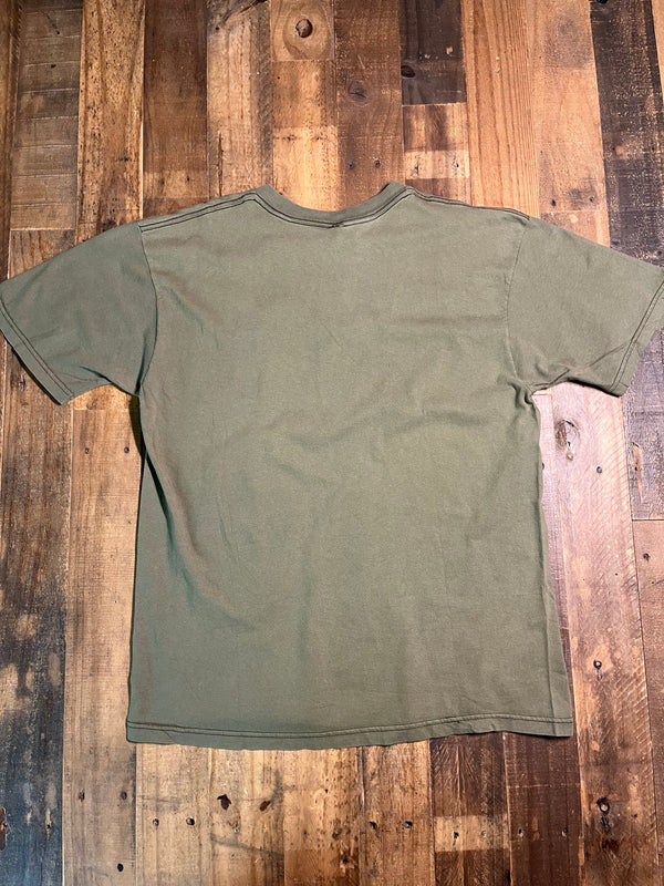 Applique Tee - Brown - Large