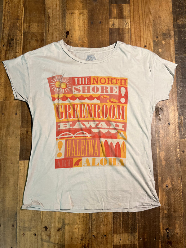 Greenroom Hawaii - Grey - Womens Small