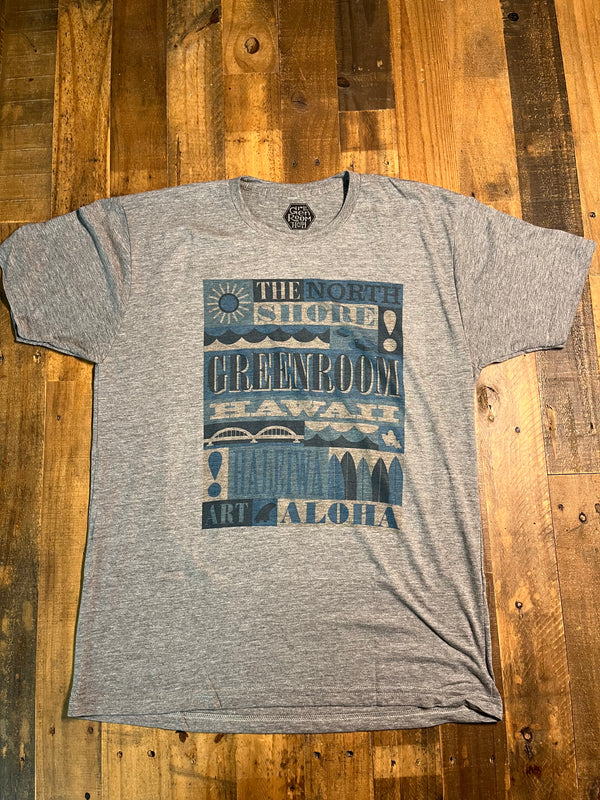 Greenroom Hawaii - Heather Grey - Large