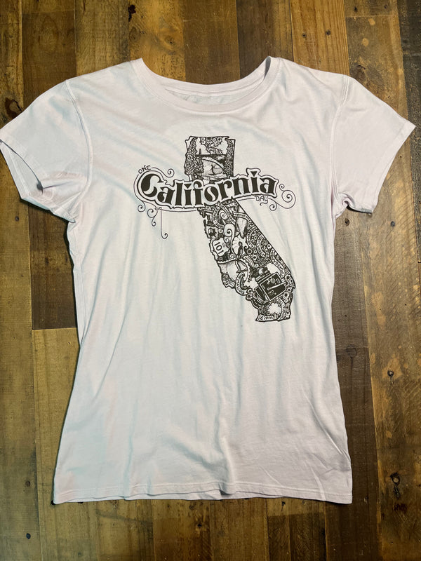 One California Day - Lt Pink -  Womens X-Large