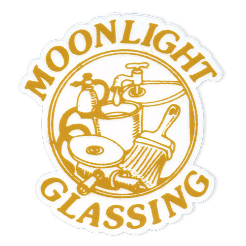 Moonlight Circle Sticker