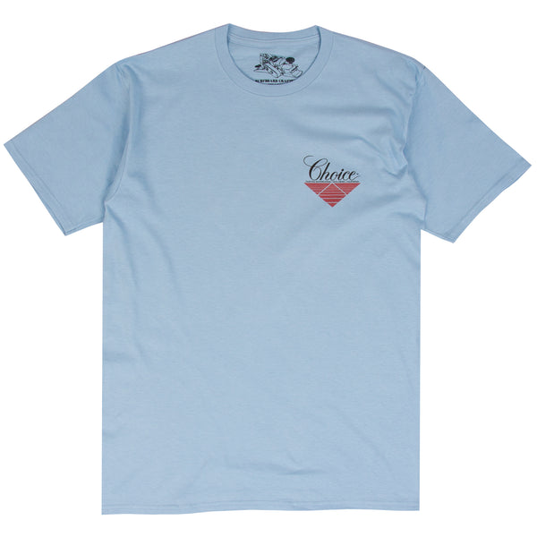 Rich Pavel blue Choice surf t-shirt design