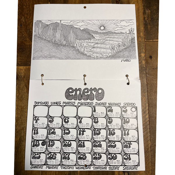 2026 Mateo & Brittany Tide Calendar