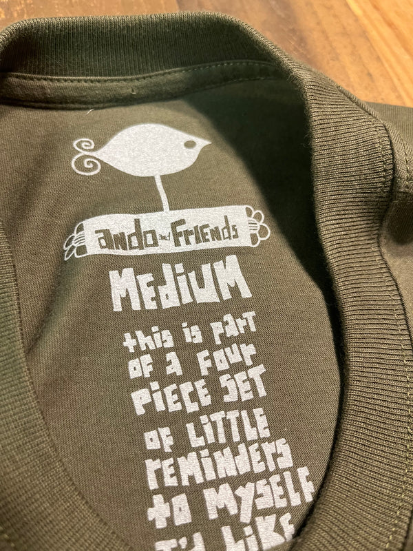 Ando T-Shirt -Green- Medium