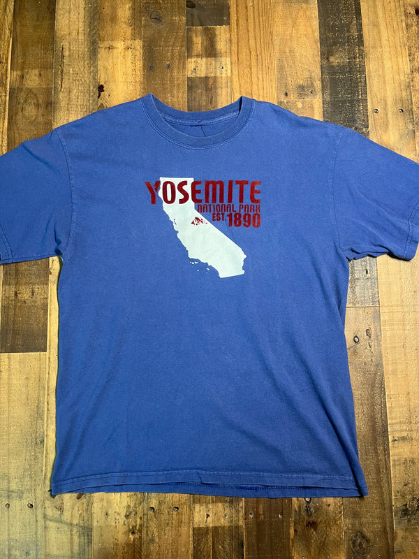 Yosemite tee -Royal Blue- Large