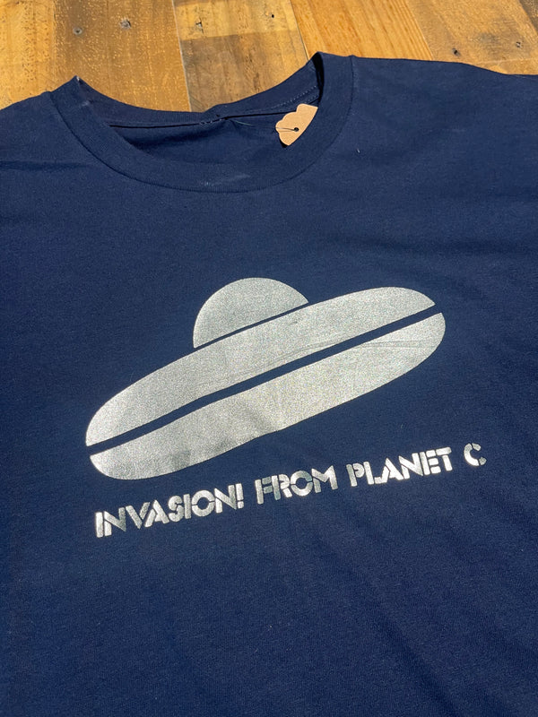 Invasion From Planet C - Navy - Large