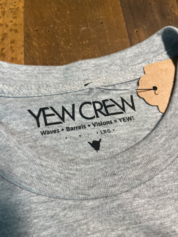 Yew Crew - Heather Grey - Large