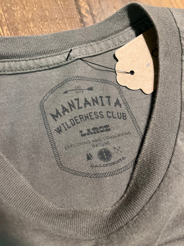 Manzanita Wilderness Club - Green - Large