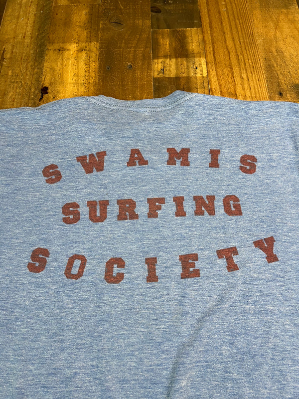 Swamis Surfing Assoc. - Heather Blue - Large