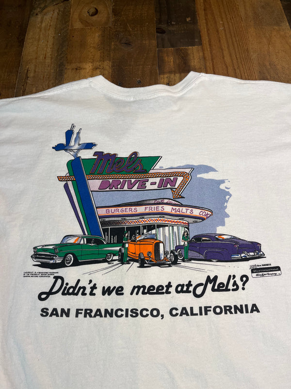Mel's Drive In - White - Large