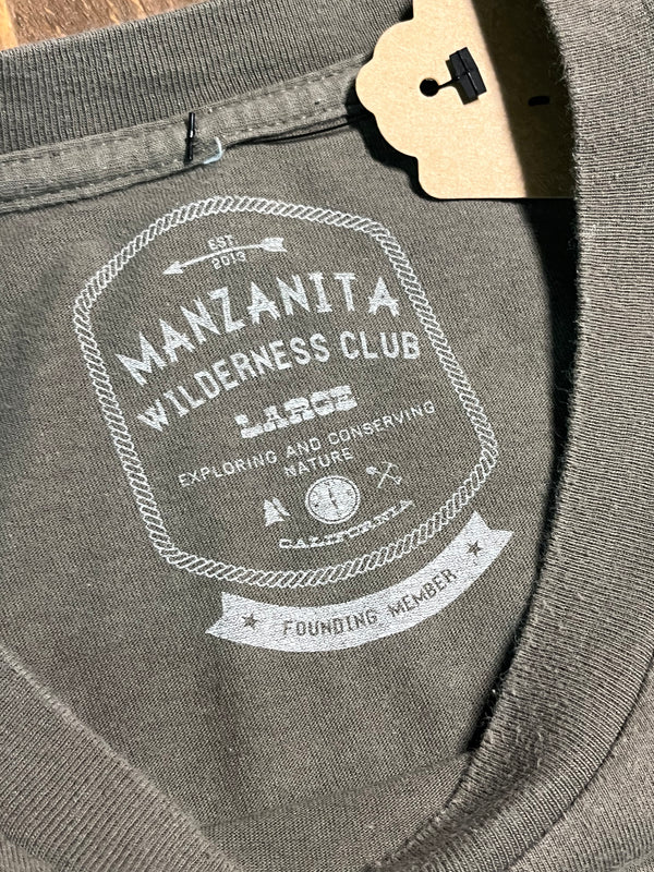 Manzanita Wilderness Club - Green - Large