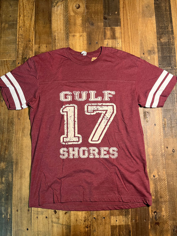 Gulf Shores - Maroon - Large
