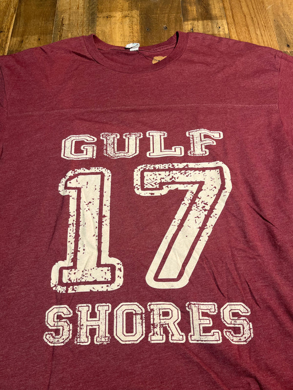 Gulf Shores - Maroon - Large