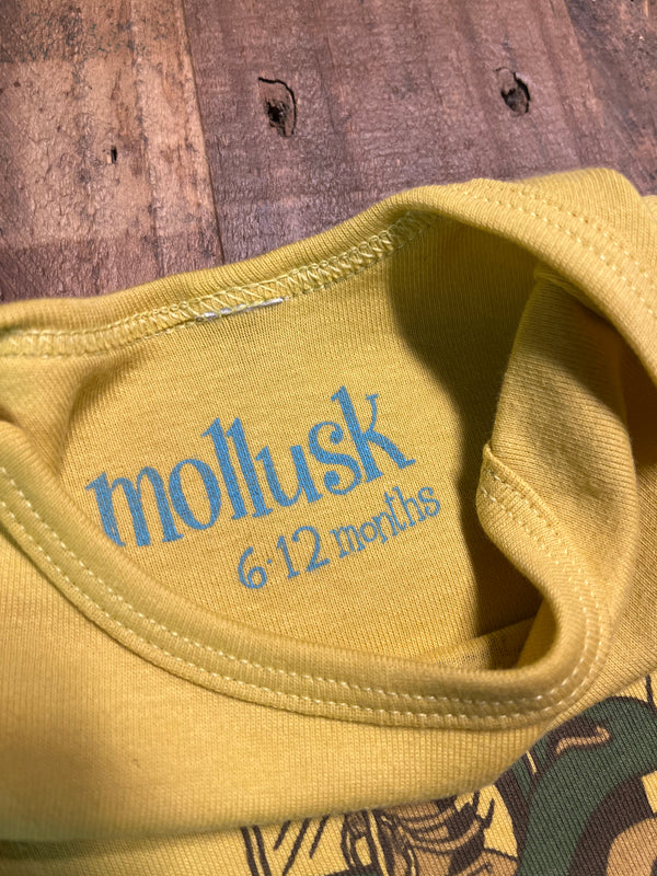 Mollusk -  Mustard - 6-12 mo