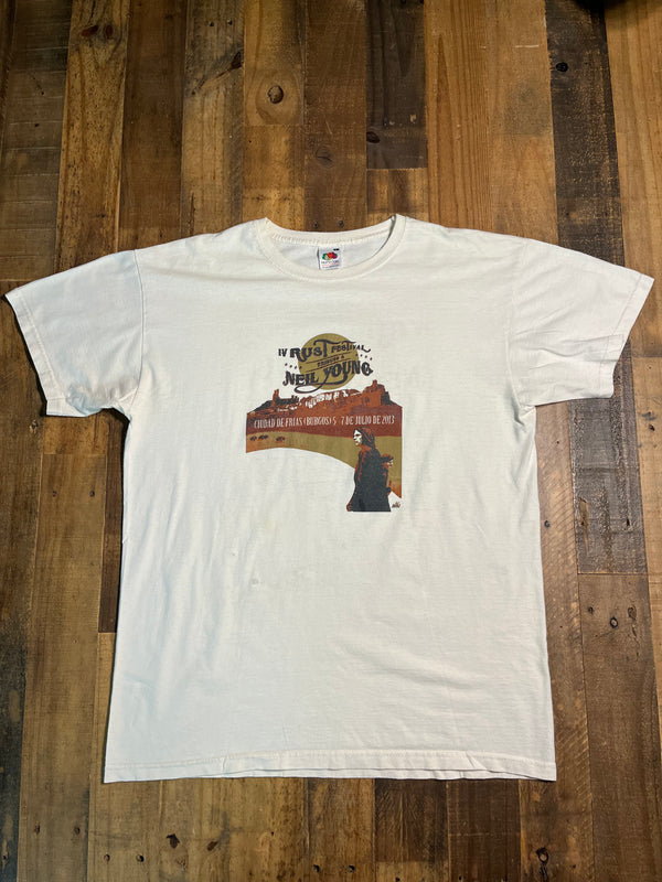 Neil Young Tribute - White  - Large
