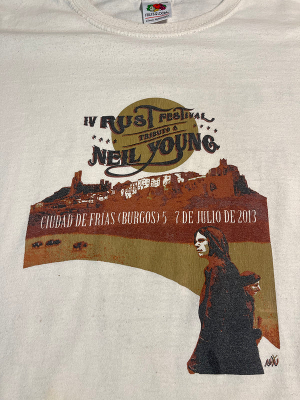 Neil Young Tribute - White  - Large