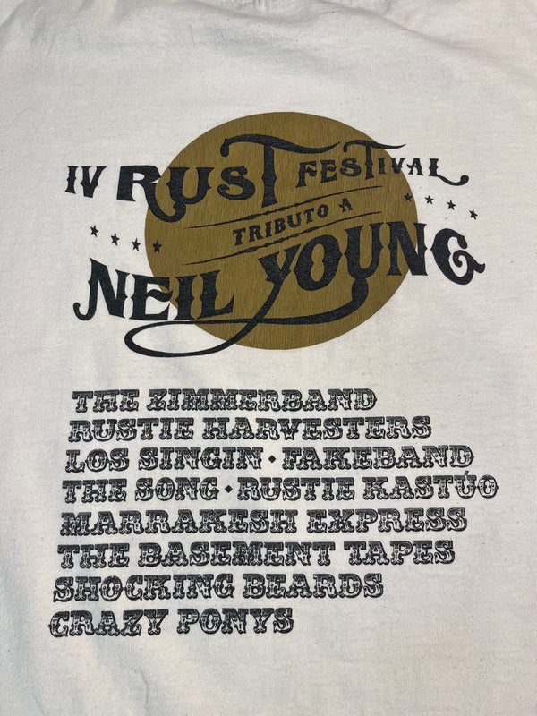 Neil Young Tribute - White  - Large